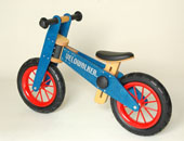 Kinderlaufrad Holzlaufrad Laufrad Velowalker blue kinderholz spielzeug laufräder